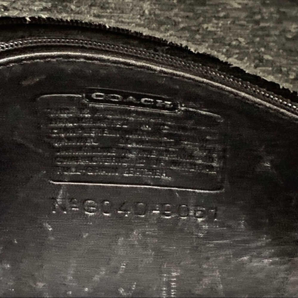 Coach 9061 vintage black leather rambler bag - Picture 16 of 16
